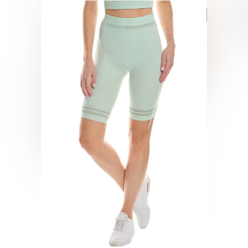 Wolford NWT Net Line Biker -  Aqua size XS & Small